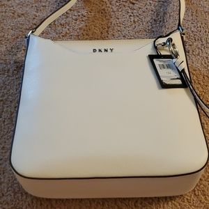 DKNY Lola Messenger Bag White